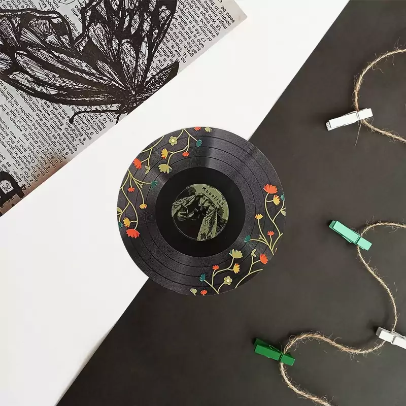 پوستر صفحه گرامافون طرح مونالیزا